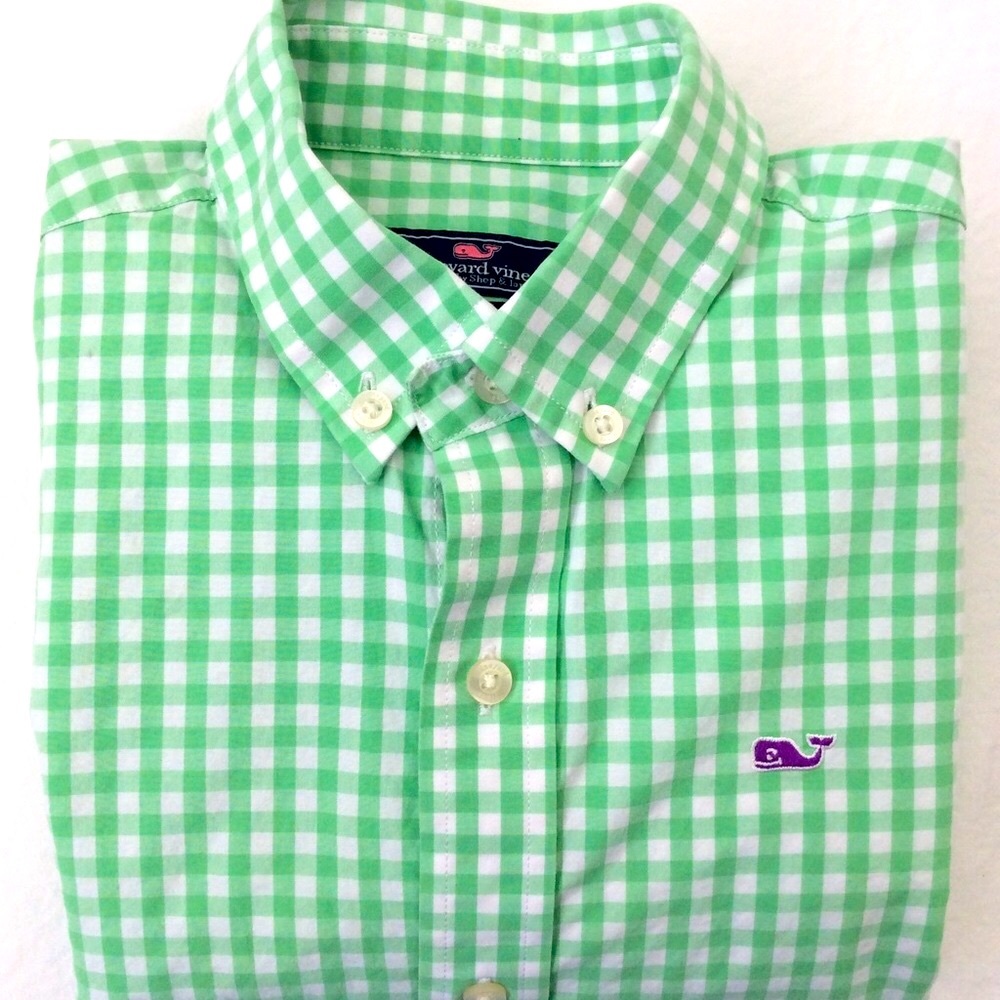 Vineyard Vines Boys 7, button-down shirt